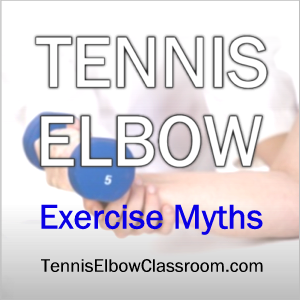 Image: Tennis Elbow Exercise Myths And Mistakes