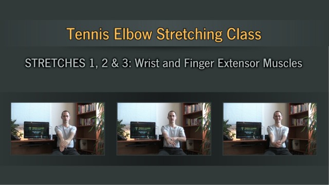 Tennis Elbow Self-Treatment Program - Stretching