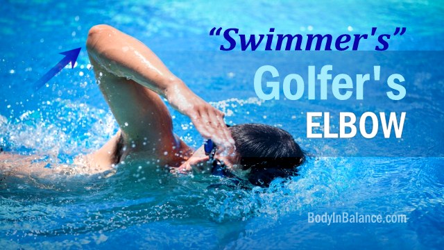 Golfers Elbow from Swimming