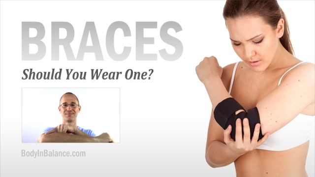 Should you wear a brace to treat your Tennis Elbow?