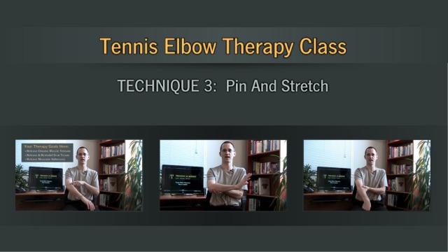 Tennis Elbow Self-Treatment Therapy Program